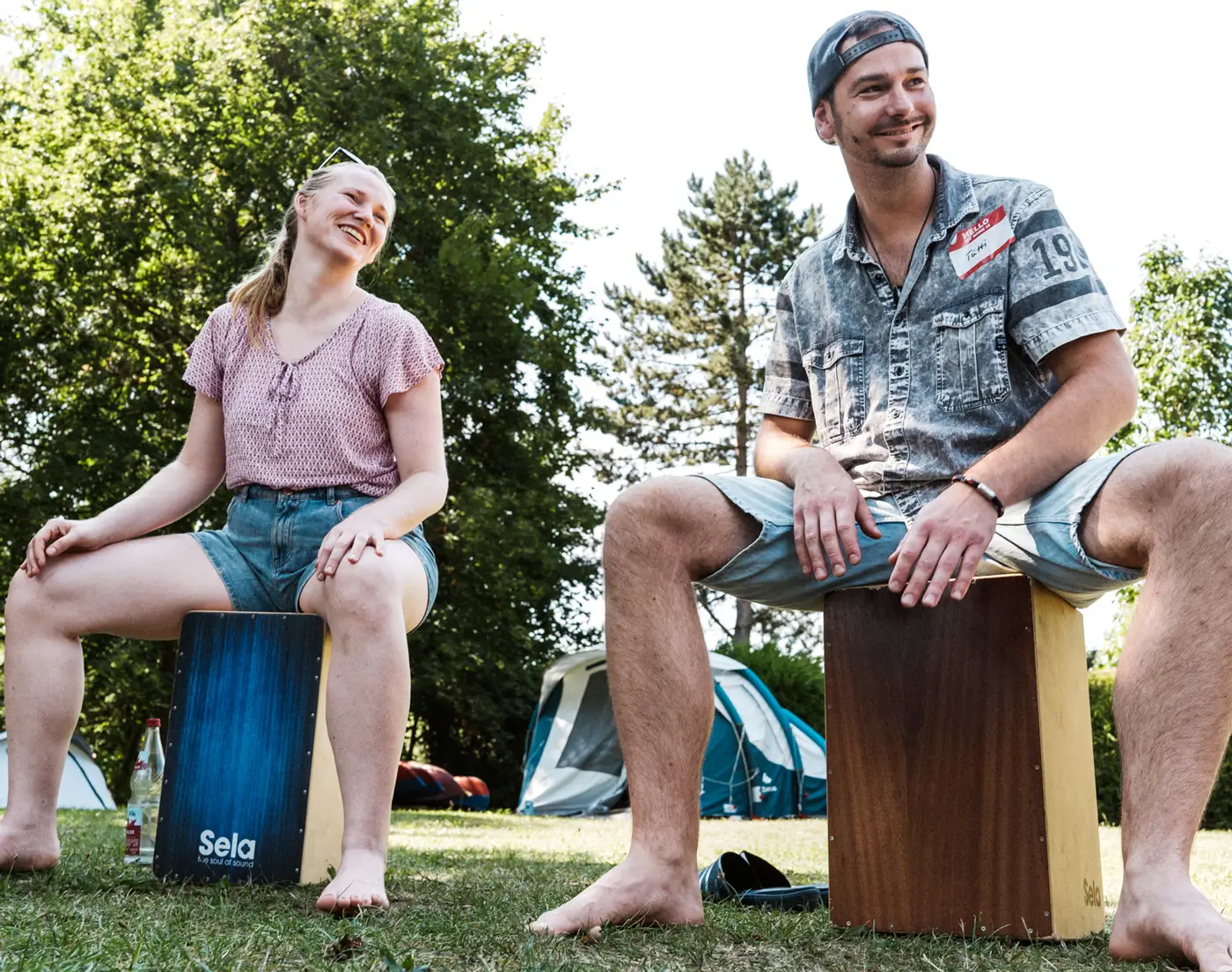 Rhythmisches Teambuilding-Event mit Cajon-Workshop – Musik und Teamgeist in der Natur an der Ostsee