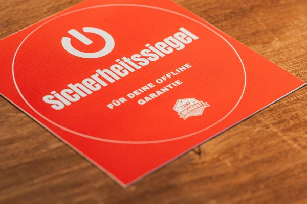 Offline-Siegel als Zeichen für bewusste digitale Auszeit im Team-Retreat